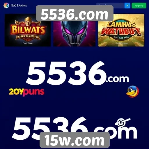 Plataforma 5536.com oferece diversidade de jogos online